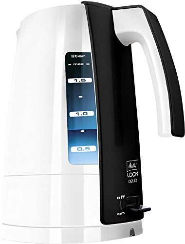Melitta H205-0102 Bouilloire Look Basis 2400 W, 1,7 Litres, Blanc/Noir Melitta H205-0102 Bouilloire Look Basis 2400 W, 1,7 Litres, Blanc/Noir