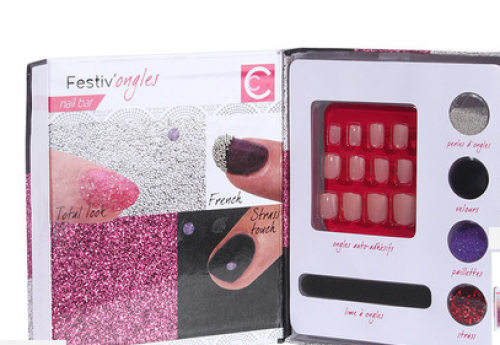  Coffret kit déco ongles 17 Pièces