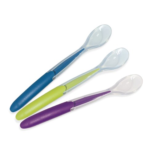 Nuk Lot 3 Cuillères Douces Silicone