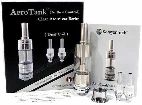 Clearomiseur Kanger AeroTank - Airflow Control (flux d'air réglable)- sans nicotine - sans tabac -
