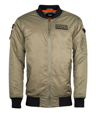Blouson Unkut Force Green Army Kaki