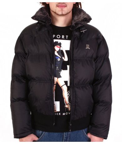 Blouson Homme Noir Wrung Hollis