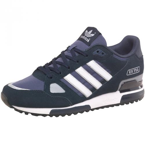 adidas Originals Mens ZX750 Trainers New Marine