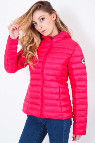 Doudoune A Capuche Cloe Jott Fushia Xs