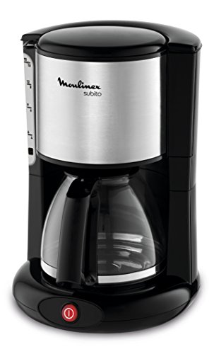 Moulinex FG360811 Subito Cafetière Noir/Inox Moulinex FG360811 Subito Cafetière Noir/Inox