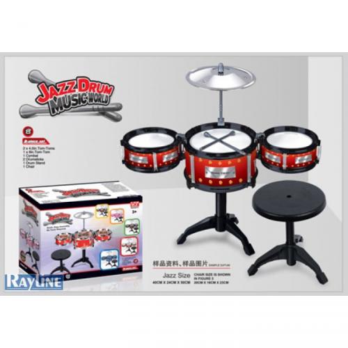Batterie de 8 pièces Jazz Drum Music World Batterie de 8 pièces Jazz Drum Music World