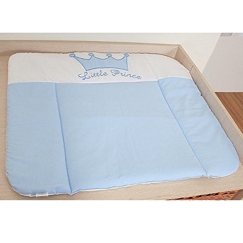 Matelas à langer en tissu grand format ? Prince Bleu