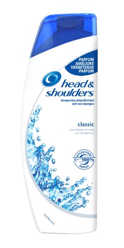 Head and Shoulders Shampoing Classique 500 ml Lot de 2
