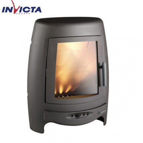 Invicta 6154-44 - Invicta La Borne 6154-44 - Poele à Bois en fonte - Puissance 12 kw - Couleur gris anthracite Invicta 6154-44 - Invicta La Borne 6154-44 - Poele à Bois en fonte - Puissance 12 kw - Couleur gris anthracite