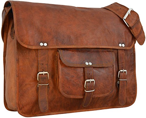 Gusti Cuir nature "Alex 17" Sac bandoulière Besace en Cuir véritable Classeur chiers Documents Livres Ordinateur portable Notebook 17" Grand Femme Homme Marron U23 Gusti Cuir nature "Alex 17" Sac bandoulière Besace en Cuir véritable Classeur chiers Documents Livres Ordinateur portable Notebook 17" Grand Femme Homme Marron U23
