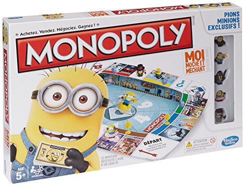 Hasbro - A25744470 - Jeu De Société - Monopoly - Minions Hasbro - A25744470 - Jeu De Société - Monopoly - Minions