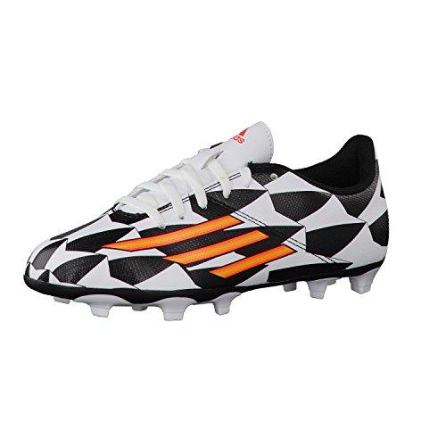 adidas Performance , Chaussures de foot pour garçon Blanc/Noir - - Blanc/noir, 5.0 UK - 38.0 EU EU