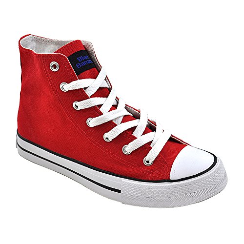 Blue Banana Baskets Montantes En Toile (Rouge) - 39 Blue Banana Baskets Montantes En Toile (Rouge) - 39
