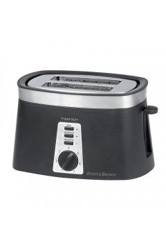 White and Brown TA 635 Toaster Fashion 920 W White and Brown TA 635 Toaster Fashion 920 W