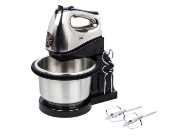 Mixeur batteur design avec bol en acier inoxydable - 300 w - MIA MX 3062N - Roto Mix & Style Mixeur batteur design avec bol en acier inoxydable - 300 w - MIA MX 3062N - Roto Mix & Style