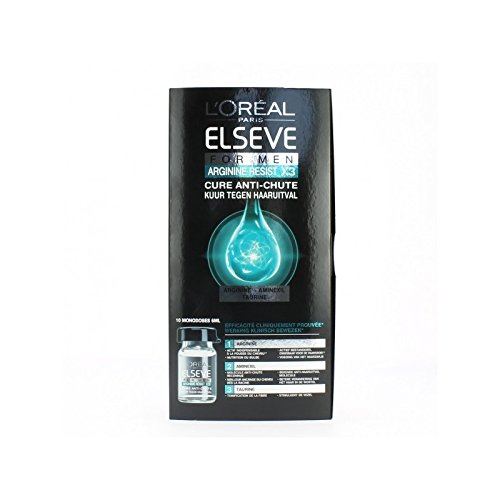 L'Oreal Elseve Arginine Resist X3 Cure anti-chute pour hommes L'Oreal Elseve Arginine Resist X3 Cure anti-chute pour hommes