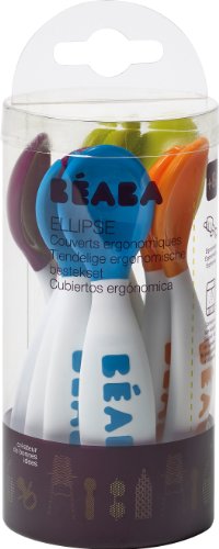 Beaba Cuillères + Fourchettes, 10 pièces (6+4) gipsy/poudré