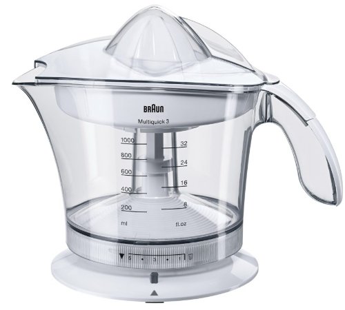 Braun Mpz9 Presse Agrumes 20 Watts 1000Ml Blanc Braun Mpz9 Presse Agrumes 20 Watts 1000Ml Blanc