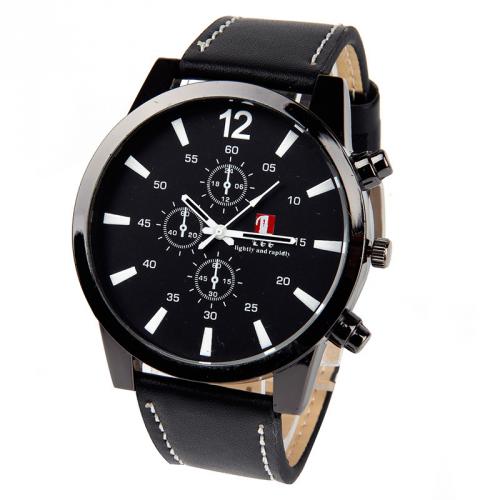 Hommes sport occasionnels mode relogio masculino marque de luxe en cuir affichage analogique hommes montre à Quartz montre décontracté hommes montre - bracelet Hommes sport occasionnels mode relogio masculino marque de luxe en cuir affichage analogique hommes montre à Quartz montre décontracté hommes montre - bracelet