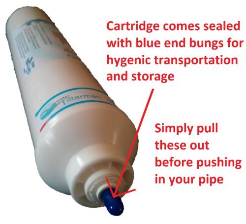 Filtre Externe Eau pour Réfrigérateur Américain, compatible avec Samsung, LG, Daewoo, Neff, Siemens, Rangemaster, Bosch, Hotpoint Filtre Externe Eau pour Réfrigérateur Américain, compatible avec Samsung, LG, Daewoo, Neff, Siemens, Rangemaster, Bosch, Hotpoint