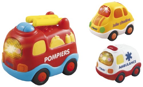 Vtech Tut Tut Bolides - Coffret de 3 Véhicules Parlants : Capucine + Clémence + Barnabé - 1-5 ans Vtech Tut Tut Bolides - Coffret de 3 Véhicules Parlants : Capucine + Clémence + Barnabé - 1-5 ans