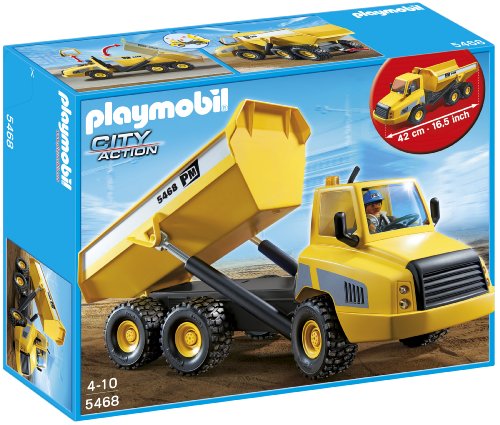 Playmobil - 5468 - Figurine - Grand Camion À Benne Basculante Playmobil - 5468 - Figurine - Grand Camion À Benne Basculante