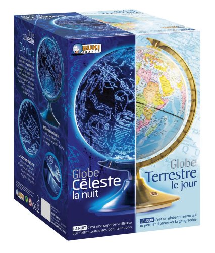Buki - 7341B - Jeu Educatif - Science Et Nature - Globe Jour & Nuit Buki - 7341B - Jeu Educatif - Science Et Nature - Globe Jour & Nuit
