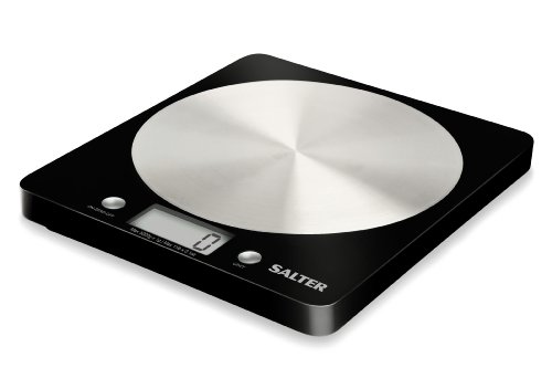Salter 1036 BKSSDR Balance de Cuisine Electronique Design Ultraplat Disque Inox Noir/Argent 21 x 23,3 x 22,3 cm Salter 1036 BKSSDR Balance de Cuisine Electronique Design Ultraplat Disque Inox Noir/Argent 21 x 23,3 x 22,3 cm