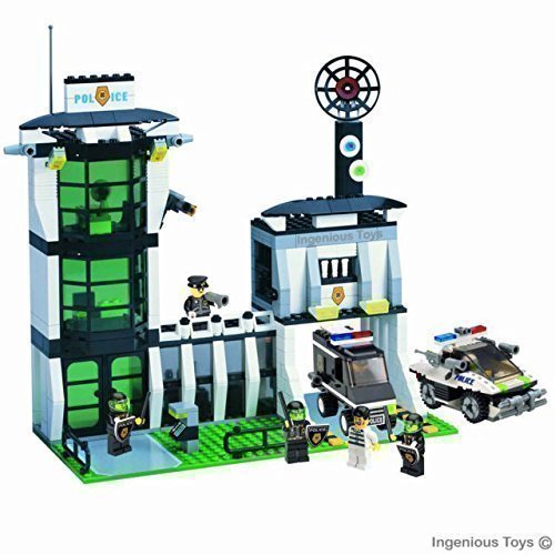 Jouet Comissariat Police Camionette Camion Emeute Haut Qualité 589pcs (129+829) Neuf Jouet Comissariat Police Camionette Camion Emeute Haut Qualité 589pcs (129+829) Neuf