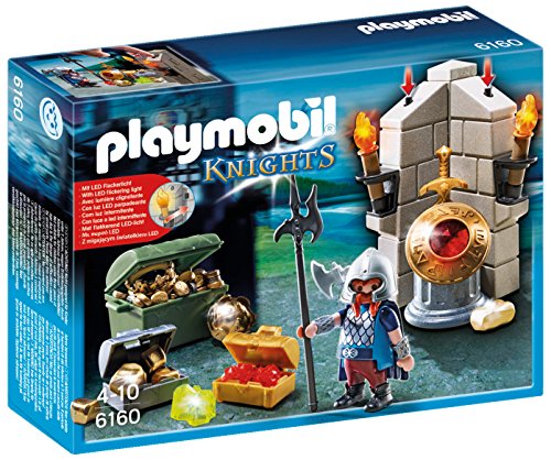 Playmobil - 6160 - Jeu de Construction - Gardien du Trésor Royal Playmobil - 6160 - Jeu de Construction - Gardien du Trésor Royal