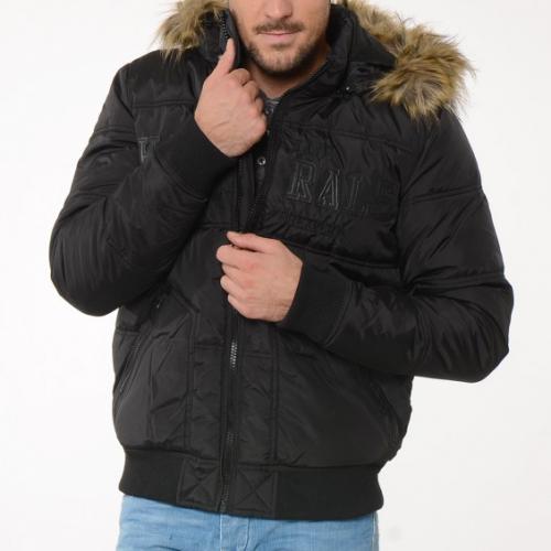 BLOUSON HOMME KAPORAL RULS BLACK BLOUSON HOMME KAPORAL RULS BLACK