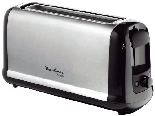 Moulinex LS260800 Grille pain Subito Noir Inox