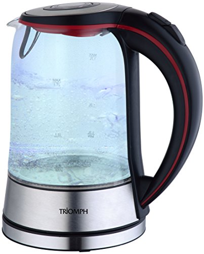 Triomph ETF1580 Bouilloire Electrique avec Bol Verre 1,7 L
