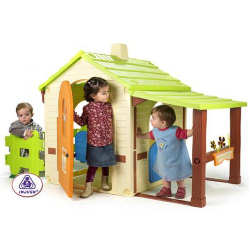 INJUSA Maison Country grand modèle avec porche INJUSA Maison Country grand modèle avec porche