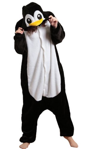 LATH.PIN Adulte Unisexe Anime Animal Costume Cosplay Combinaison Pyjama Outfit Nuit Vêtements Onesie Fleece Halloween Costume Soirée de Déguisement (XL, manchot) LATH.PIN Adulte Unisexe Anime Animal Costume Cosplay Combinaison Pyjama Outfit Nuit Vêtements Onesie Fleece Halloween Costume Soirée de Déguisement (XL, manchot)
