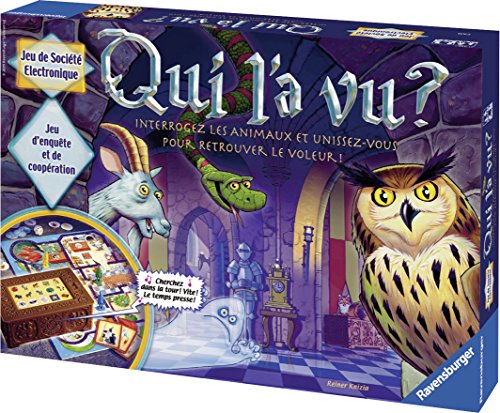 Ravensburger - 21979 - Jeu de société - Jeux de plateaux - Qui l'a vu ? Ravensburger - 21979 - Jeu de société - Jeux de plateaux - Qui l'a vu ?
