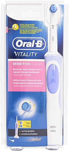 Oral-B - Brosse à Dents Électrique Rechargeable - Vitality Sensitive Clean Oral-B - Brosse à Dents Électrique Rechargeable - Vitality Sensitive Clean