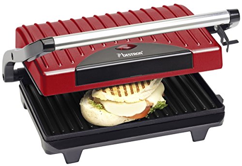 Bestron APG100R Gril à Panini / Viande 700 W Rouge Bestron APG100R Gril à Panini / Viande 700 W Rouge