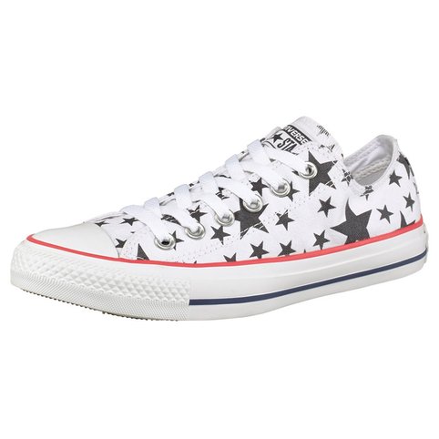 Converse Star Print Tennis basses à lacets imprimées étoiles Converse Star Print Tennis basses à lacets imprimées étoiles