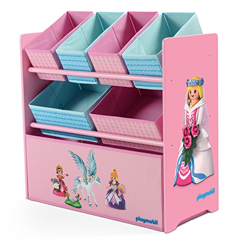 Playmobil - 064620 - Ameublement Et Décoration - Etagères À Casiers Textiles Princesse