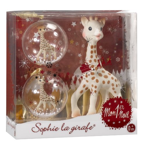 Vulli Coffret - Activités d'éveil - Mon Premier Noël - Sophie la Girafe Vulli Coffret - Activités d'éveil - Mon Premier Noël - Sophie la Girafe