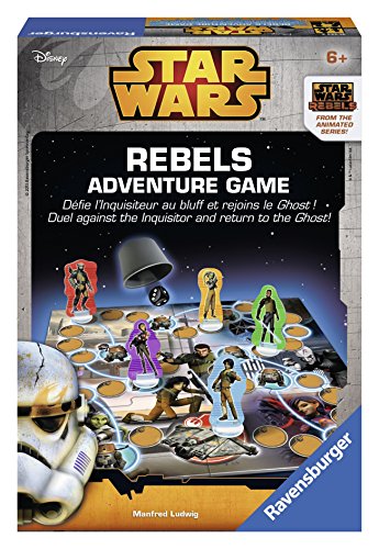 Ravensburger - 21143 - Jeu D'action Et De Réflexe - Star Wars - Rebels Adventure Games