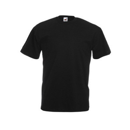 T-shirt à manches courtes Fruit Of The Loom pour homme (M) (Noir) T-shirt à manches courtes Fruit Of The Loom pour homme (M) (Noir)