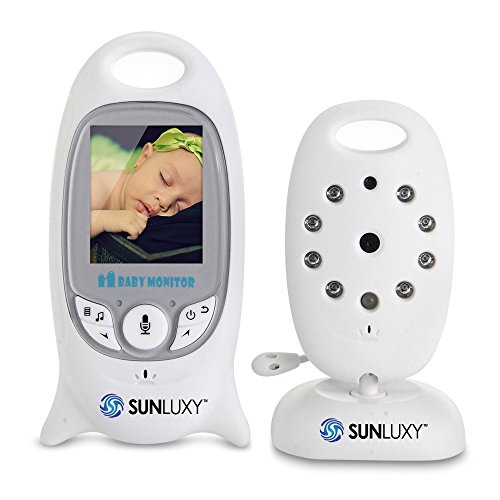 SUNLUXY® 2" LCD Couleur Moniteur + Caméra Vidéosurveillance Ecoute Bébé Sans Fil 2 Voies IR Nocturne Sécurité SUNLUXY® 2" LCD Couleur Moniteur + Caméra Vidéosurveillance Ecoute Bébé Sans Fil 2 Voies IR Nocturne Sécurité