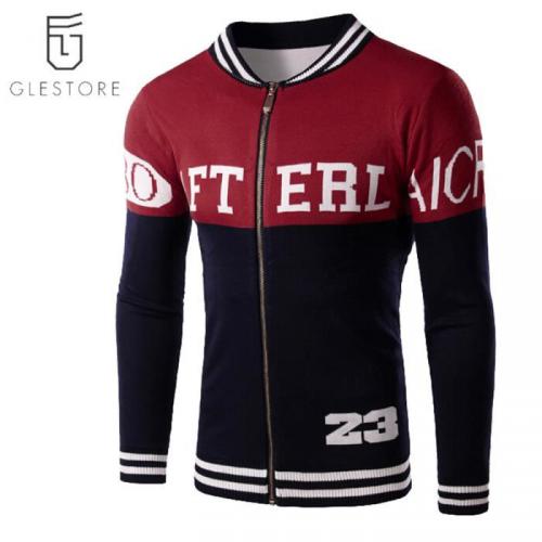 GLE STORE Pull-over pour hommes #4vin rouge