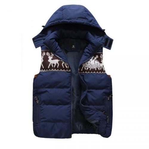 Gilet Homme Sans Manche-Veste Homme Amovible Ca