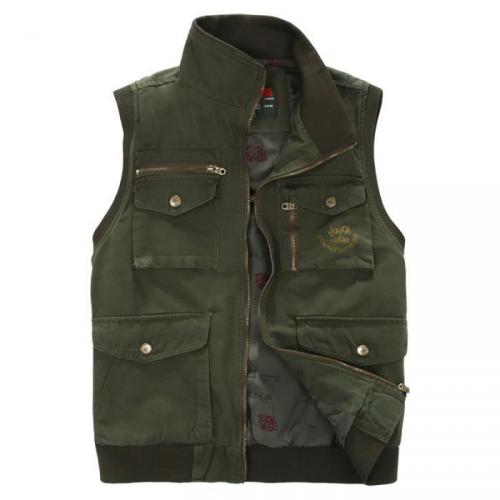 Gilet Homme Sans Manche-Veste Homme Plein De Poches.