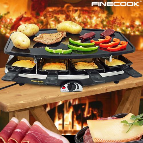  Raclette Grill 8 Pers Finecook
