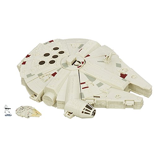 Hasbro - B3533 - Micro Machines - Star Wars : The Force Awakens - Millenium Falcon - Coffret