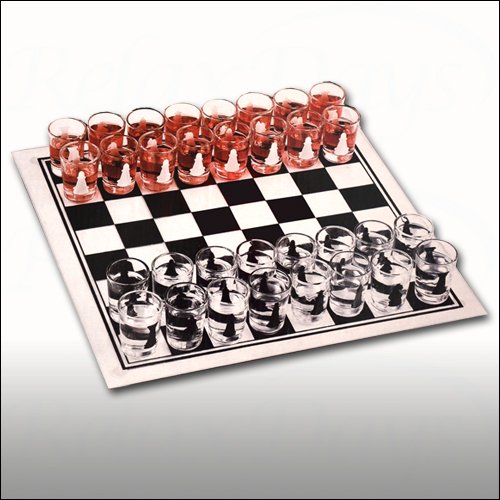 Jeu d'échec à boire